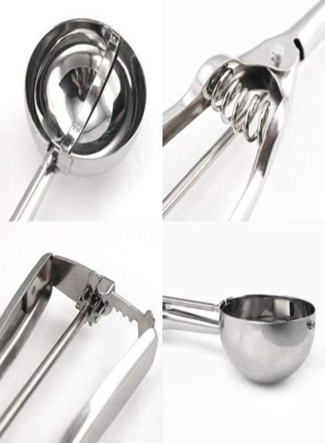 Flipco Stainless Steel Ice Cream Scoop, Professional Cookie Scooper Trigger with Comfortable Handle for Making Balls of Ice Cream, Cupcake, Muffin, Meat, Potato - Image 5